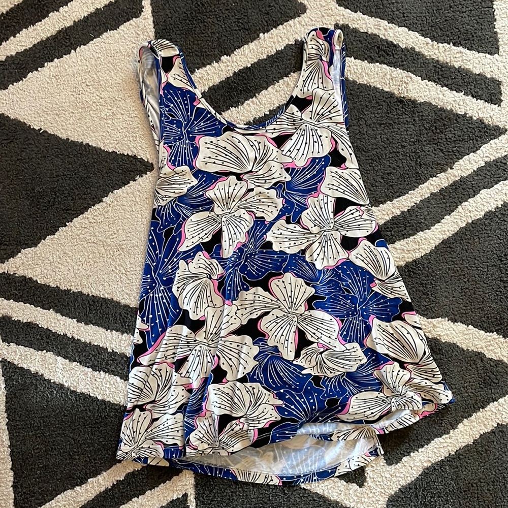 Ava Sky Kyoto Lily Top L